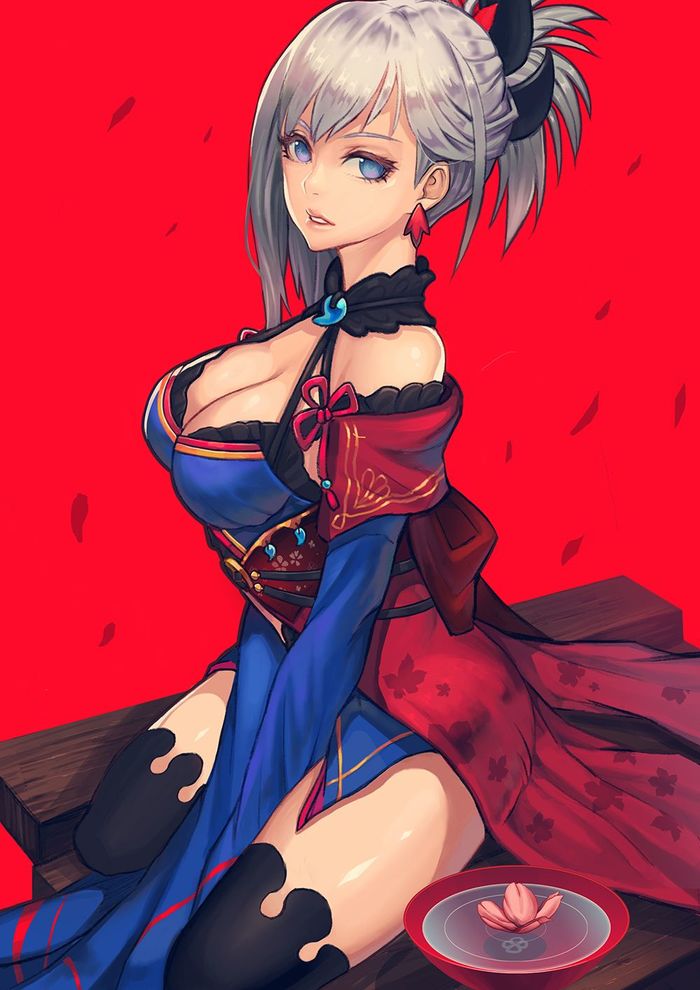 Miyamoto Musashi - Anime, Anime art, Miyamoto musashi, Fate grand order