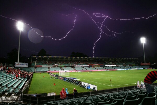 When I played poorly - Football, Lightning