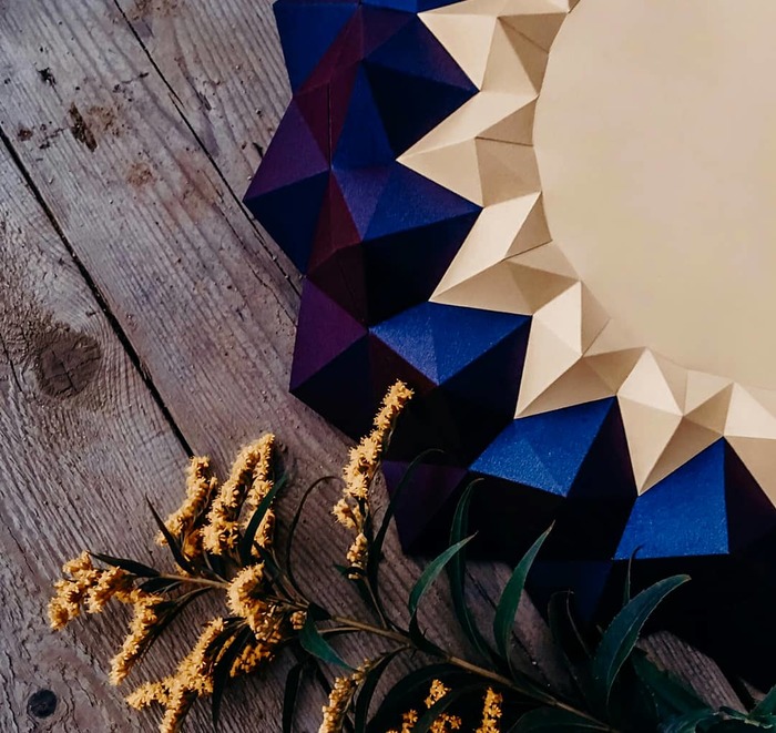      ) Papercraft, Low poly, Pepakura, 