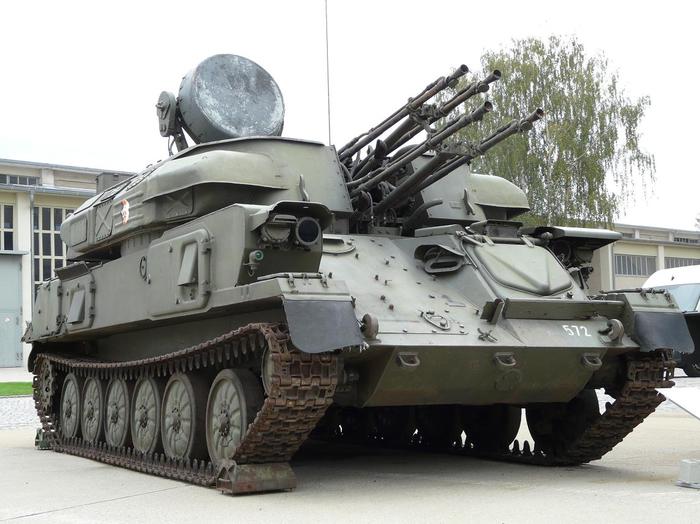 ZSU-23-4 Shilka - Zsu, Shilka, Technics, Army, Video, Longpost