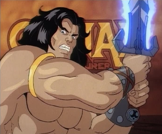 Adventures of Conan the Barbarian - 90th, Cartoons, Conan the barbarian, Longpost