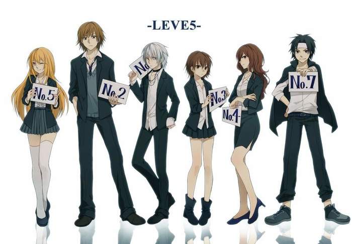 Level 5 - Anime, Anime art, To Aru Majutsu no Index, Shokuhou misaki, , Accelerator, Misaka mikoto, 