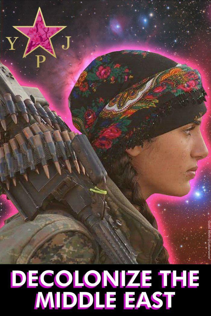 YPJ - Decolonize the Middle East - , Vaporwave