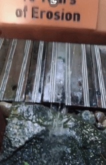 Вода камень точит Эрозия, Камень, Вода, Время, Гифка