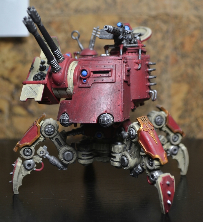 There were no furs for a long time (attempt number 2) - Warhammer 40k, My, Longpost, Onager Dunecrawler, Adeptus Mechanicus, Wh miniatures