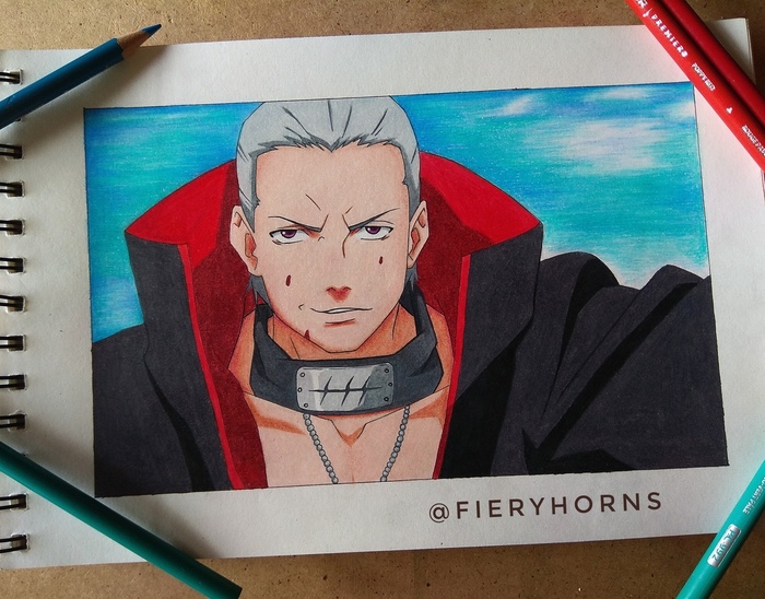 Hidan - Моё, Hidan, Наруто, Anime Art