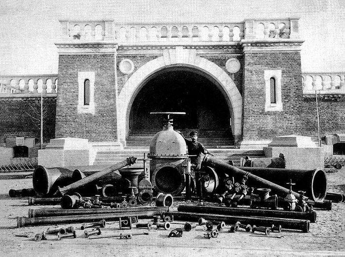 How the water supply system was arranged in Moscow 200 years ago! - Old photo, The photo, Moscow, Old