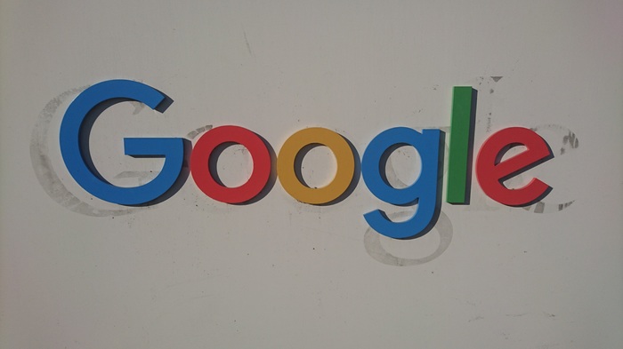 The history of the google logo live in their office - Google, My, And so it will do, Design, Logo