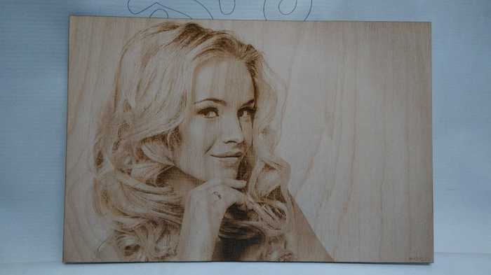 Гравировка на фанере | Пикабу