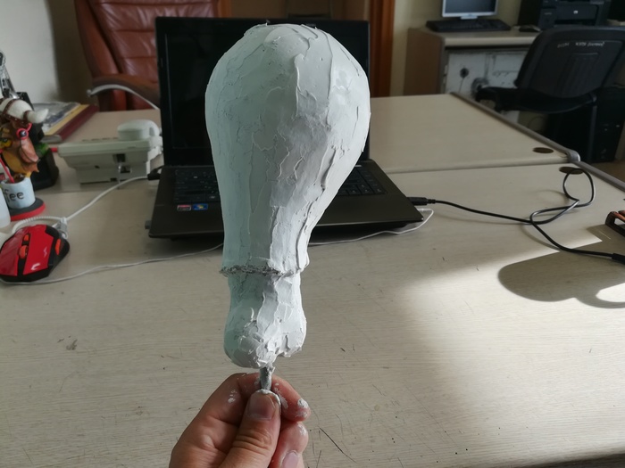 Куриная ножка Куриная лапка, Своими руками, Мастер-класс, Рукоделие с процессом, Даня привет, Подарки, Папье-маше, Длиннопост