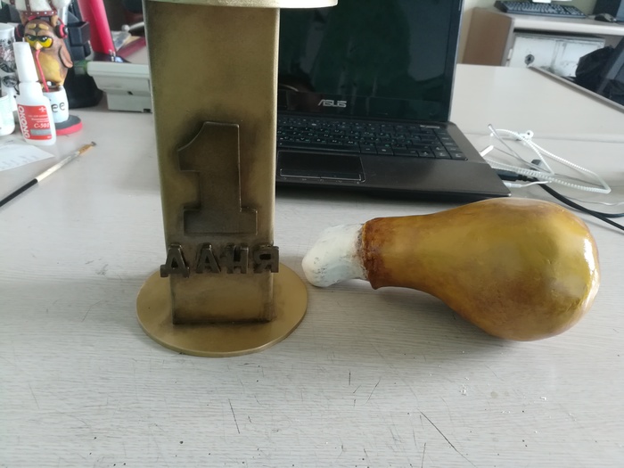 Куриная ножка Куриная лапка, Своими руками, Мастер-класс, Рукоделие с процессом, Даня привет, Подарки, Папье-маше, Длиннопост