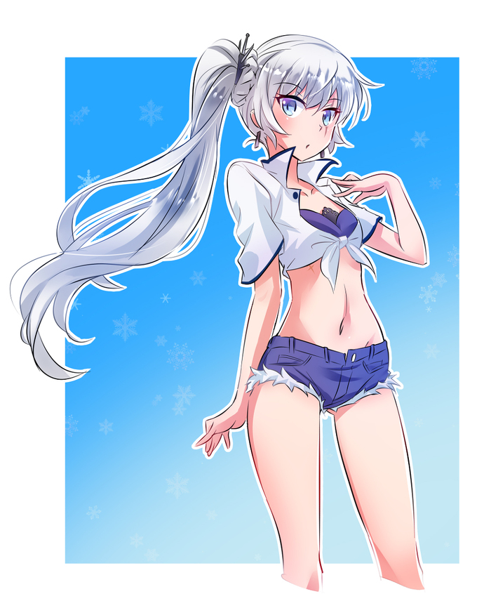       RWBY, Anime Art, Ruby Rose, Weiss Schnee, Blake Belladonna, Yang Xiao Long, ,  , 