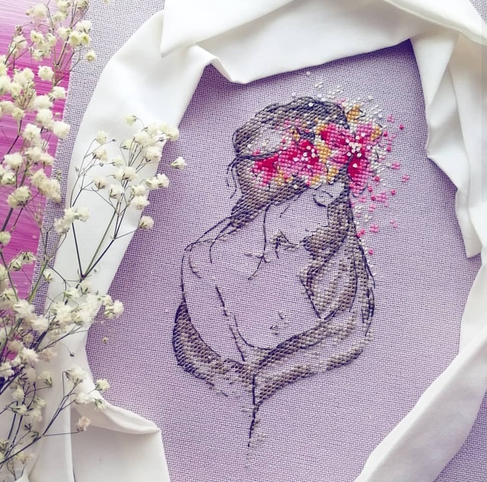 Tenderness - My, Needlework, Embroidery