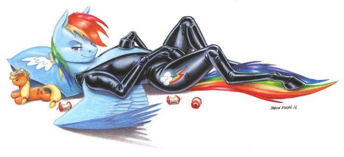 Deep Six Rainbow Dash