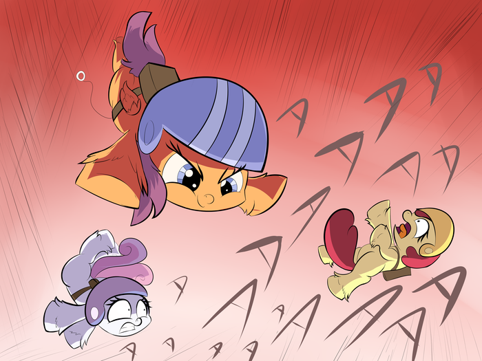 The Search For Distinctive Signs My Little Pony, Sweetie Belle, Scootaloo, Applebloom, Ponyart