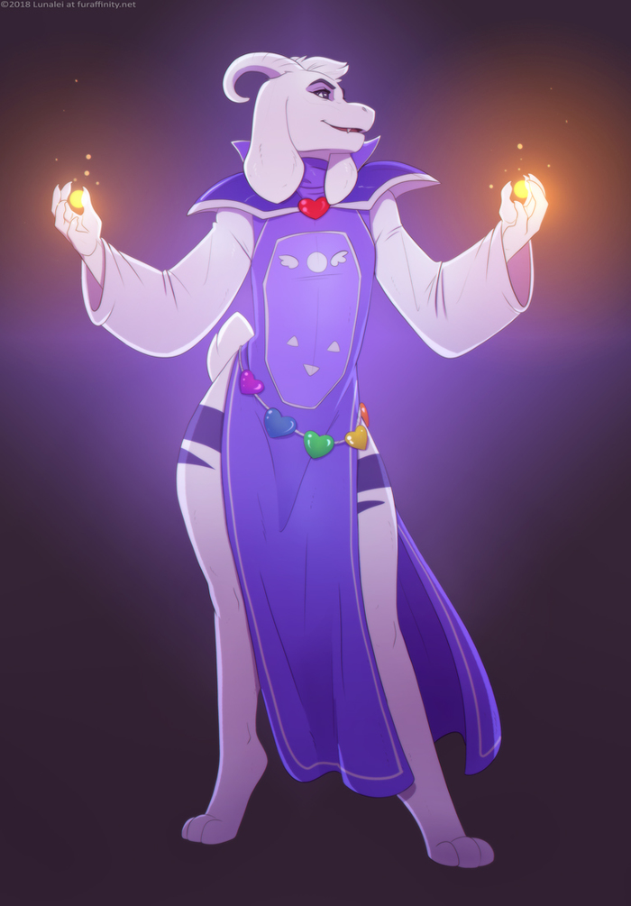 Asriel Undertale, , Asriel, Lunalei