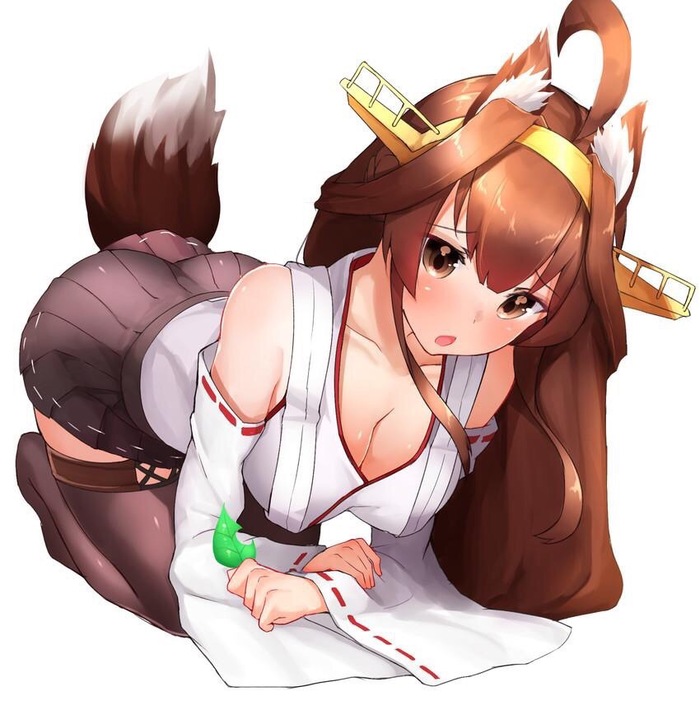 Kongou - NSFW, Kantai collection, Kongou, , Anime art, Anime