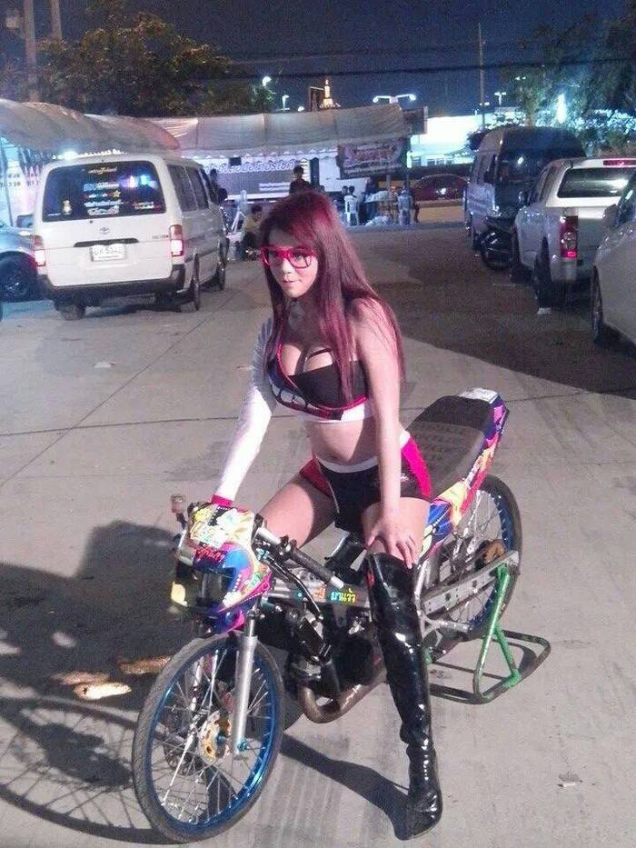 Drag Bike Thailand - Drag Bike Thailand, Мото, Авто, Девушки, Красивая девушка, Длиннопост