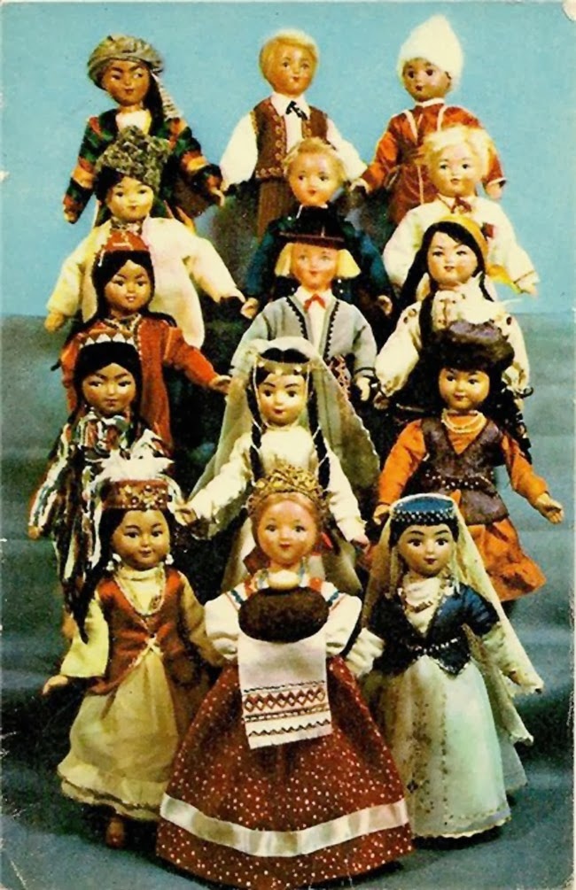 Dolls and friendship of peoples. - , , , the USSR, Longpost