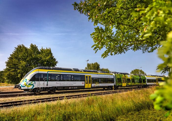 Bombardier unveils new battery electric train model - Train, Transport, Battery, Technics, Technologies, Bombardier, , Video