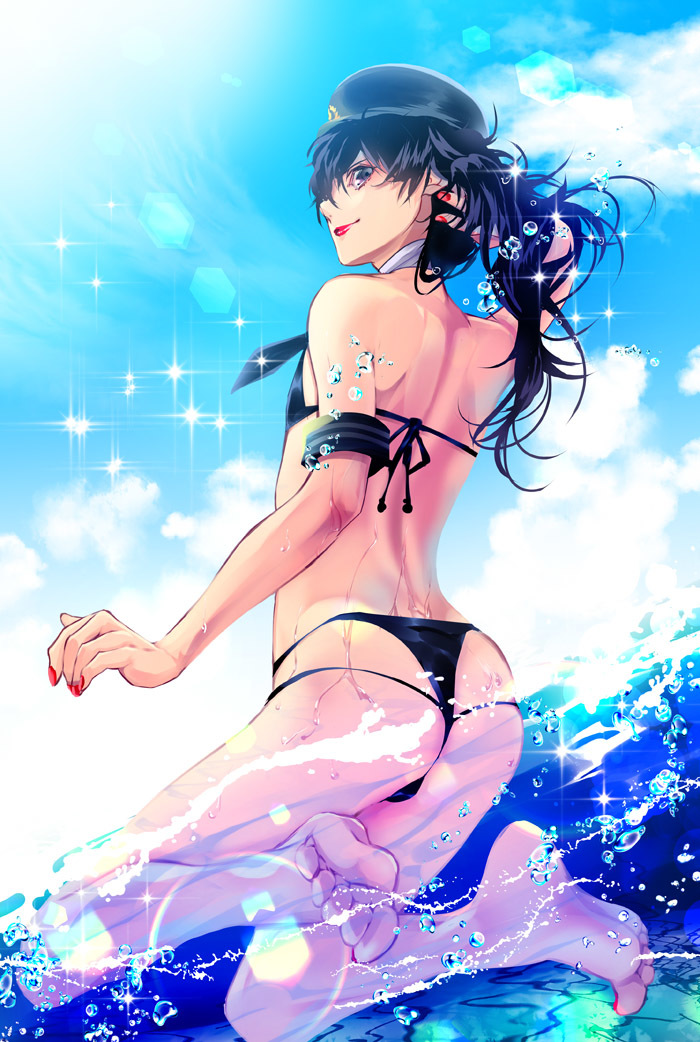 Amamiya Ren - NSFW, , Its a trap!, Ren Amamiya, Persona 5, Anime, Anime art, Persona, Longpost