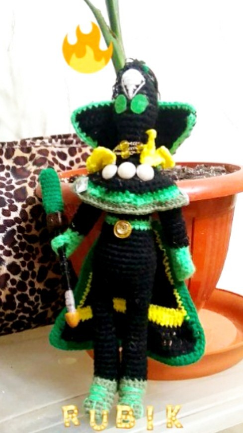 The most powerful mage from Dota2 - Rubik)) - My, Dota 2, Amigurumi, Handmade, Fantasy, Author's toy, Inspiration, Longpost, 