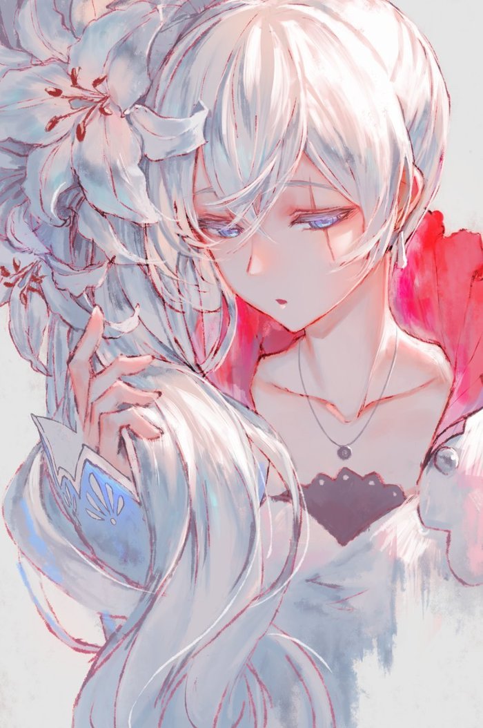 Снежная королева. - Не аниме, Арт, Аниме, Weiss Schnee, RWBY