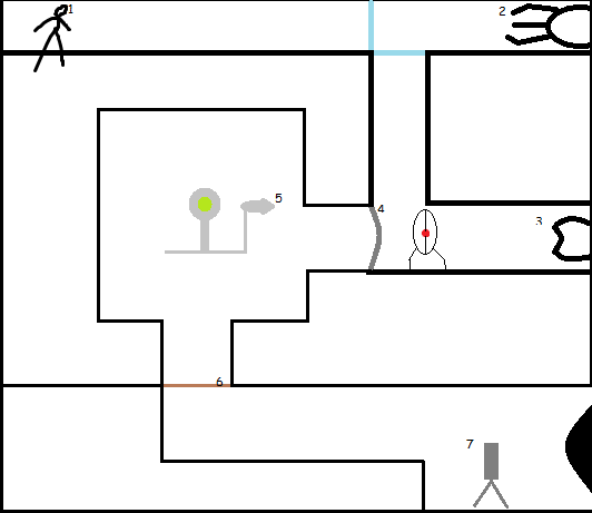 Paper version of the map for portal - My, Mapping, Portal