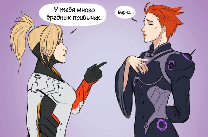   , Artkitt-creations, Artkitt, Overwatch, Mercy, Moira