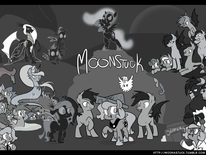 Moonstuck.   My Little Pony, Woona, Moonstuck, , Princess Luna