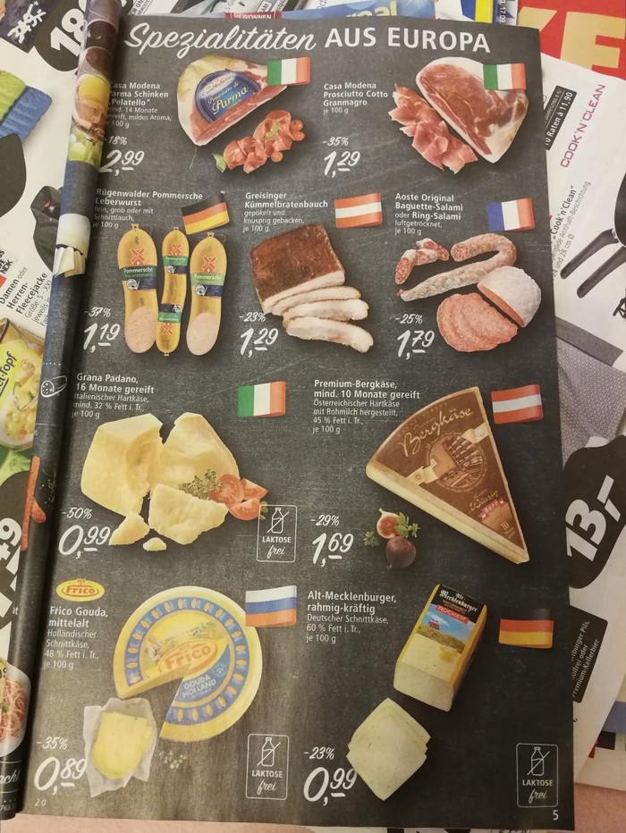 Anti-sanctions - Longpost, Advertising, Germany, Fail, My, Cheese, Our abroad