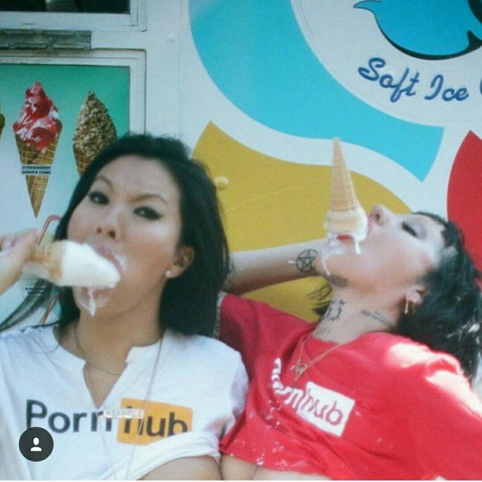Learning to eat ice cream with Asa Akira - Pornhub, Asa akira, Ice cream, Instagram
