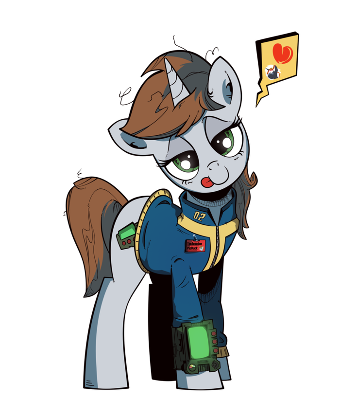    My Little Pony, Littlepip, Original Character, Fallout: Equestria