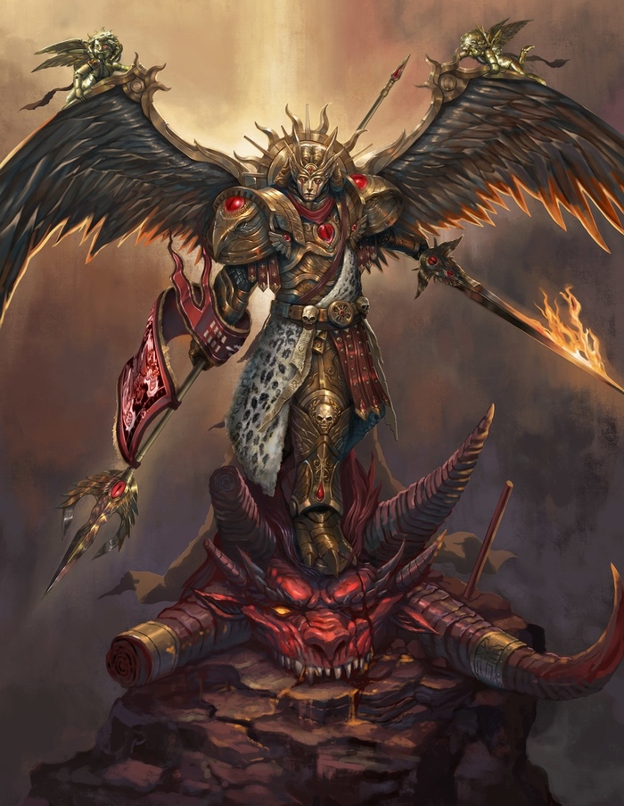 Sanguinius Warhammer 40k, Blood Angels, Sanguinius, , , Wh Art