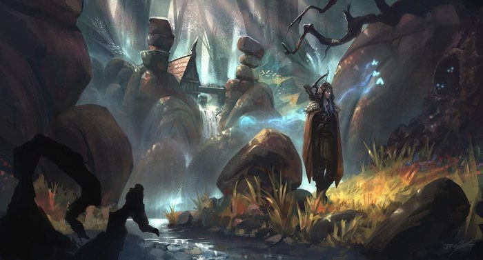 Elven Forest by Jan Philipp Eckert.