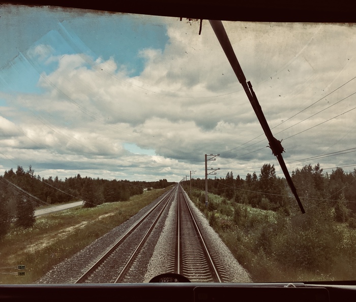 Where the sound of wheels and the smell of railways...[2] - My, Railway, , Romance