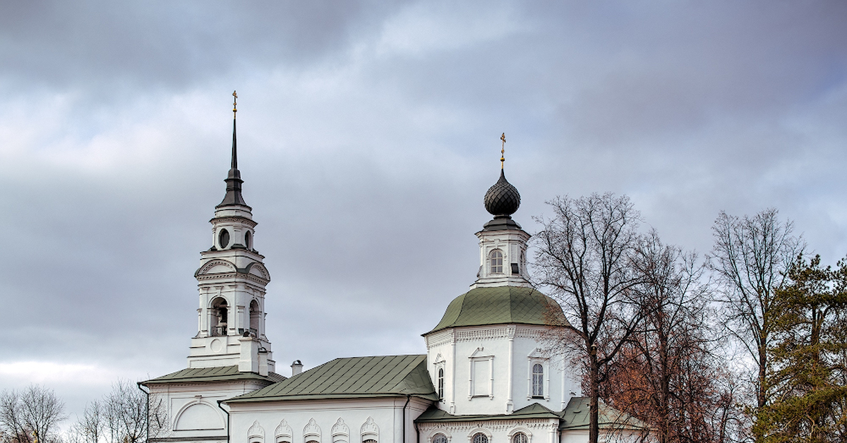 Церковь на запрудне в костроме