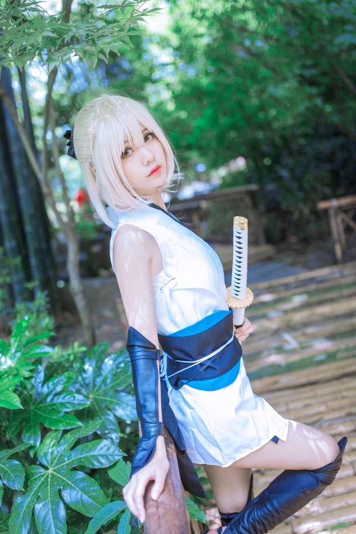 Okita Souji - Anime, Fate, Fate grand order, Okita souji, Cosplay, Longpost