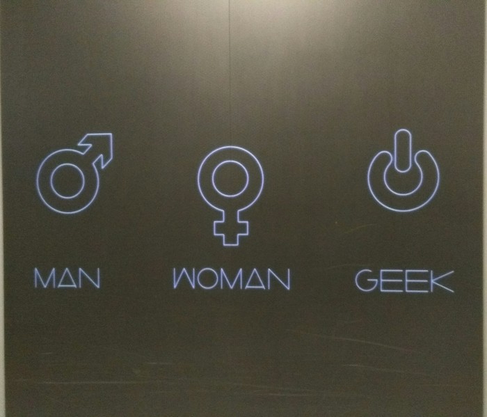 In fact, there are only 3 genders - My, The photo, Geek