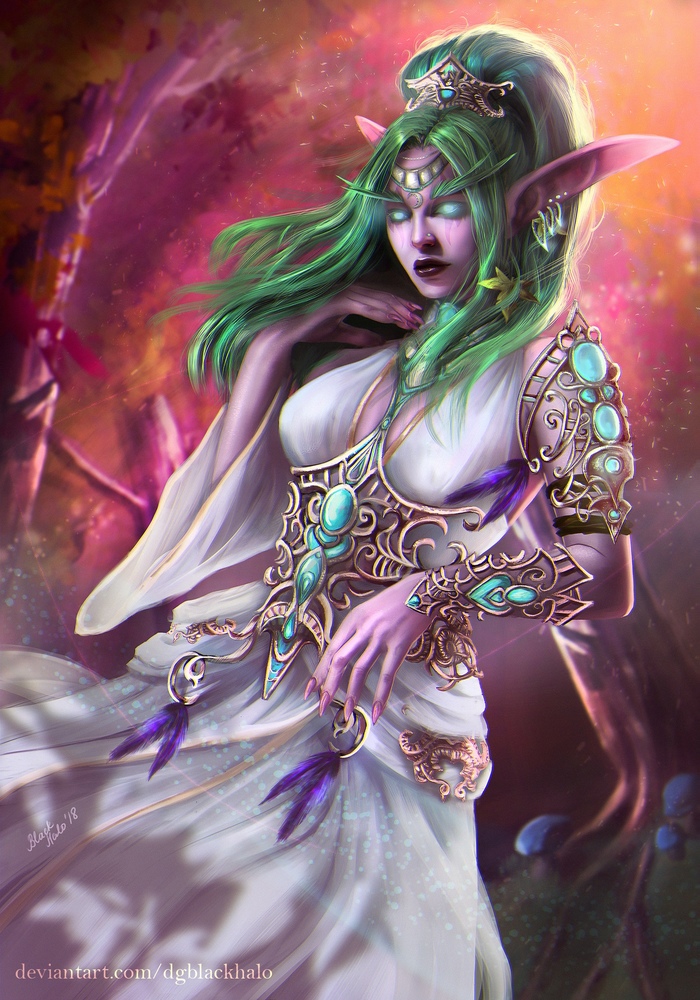    dgblackhalo(Daria). WOW, World of Warcraft, Warcraft, Blizzard, Game Art, , 