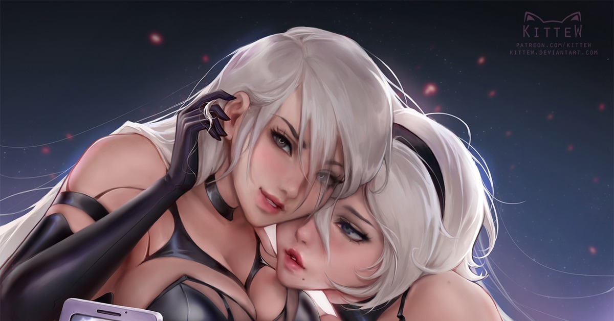 2 b r 0 2 b. Kittew Daria Leonova, Дарья Леонова. 2b NIER Automata Сакимичан. NIER Automata 2b и a2 Юри. NIER Юри.