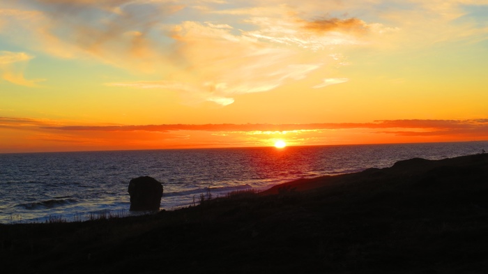 Somewhere in the Murmansk region - , Nature, Murmansk region, Sunset