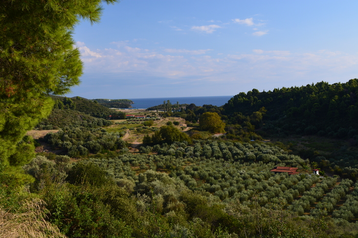 Some sketches from Greece - My, The photo, Greece, Halkidiki, Beginner artist