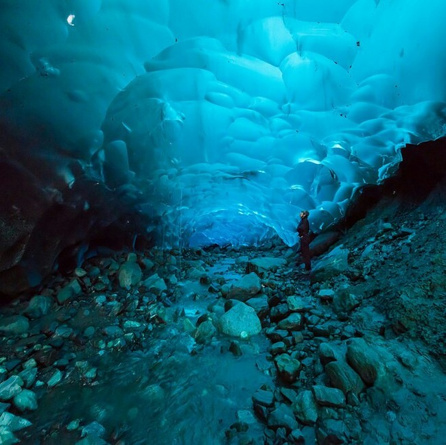 Mendenhall Ice Caves, Alaska. - Caves, Alaska, Interesting, The photo, Nature, beauty of nature, wildlife, beauty