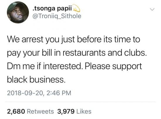 Black business - Business, Black people, Twitter, Payment, Check, Screenshot