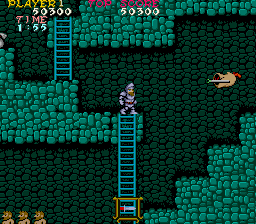 Ghosts 'n Goblins. Часть 2. - 1985, Игровые автоматы, Ghosts N Goblins, Capcom, Ретро-Игры, Прохождение, Видео, Длиннопост