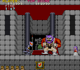 Ghosts 'n Goblins. Часть 2. - 1985, Игровые автоматы, Ghosts N Goblins, Capcom, Ретро-Игры, Прохождение, Видео, Длиннопост