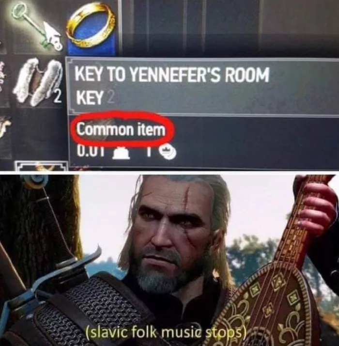 Common Item - Witcher, Keys