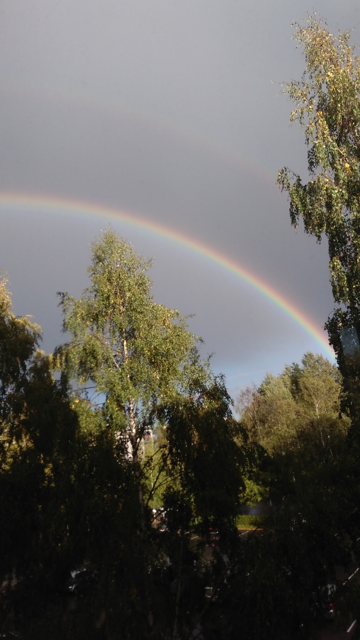 Double Rainbow - My, Rainbow, beauty, Longpost