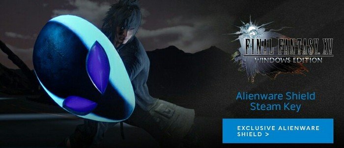 Final Fantasy XV Exclusive Alienware Shield Key Giveaway Steam, ,  